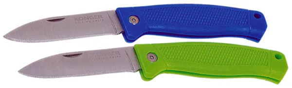 SNECI - Horgász webshop és horgászbolt - KONGER Pocket Knife Green Blue