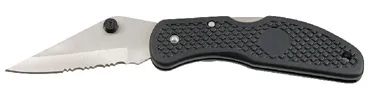 SNECI - Horgász webshop és horgászbolt - KONGER Folding Knife Black no.2