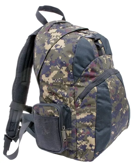 SNECI - Horgász webshop és horgászbolt - KONGER Digital Camou Fishing Backpack 15l