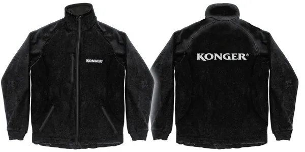 SNECI - Horgász webshop és horgászbolt - KONGER Konger Black Fleece Jacket Size XXXL