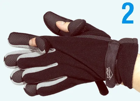 SNECI - Horgász webshop és horgászbolt - KONGER Fleece Gloves no.2 Full Finger Size M