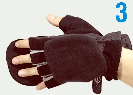 SNECI - Horgász webshop és horgászbolt - KONGER Fleece Gloves with Cup no.3 Size M
