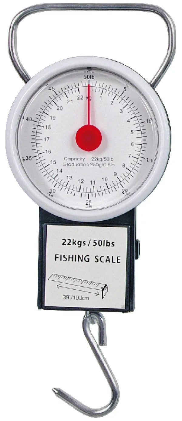 SNECI - Horgász webshop és horgászbolt - KONGER 22kg Mechanical Dial Scale with Measure