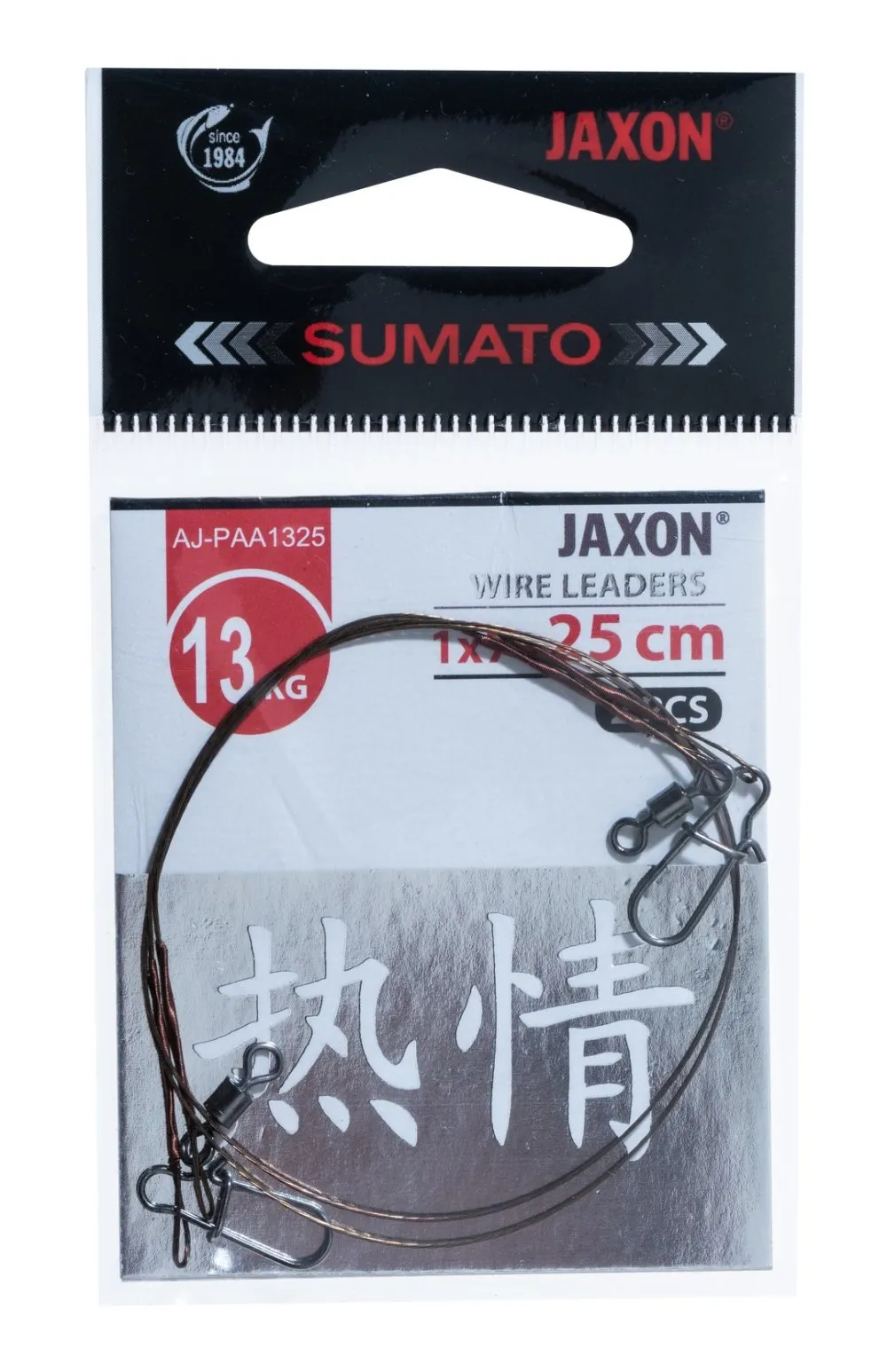 SNECI - Horgász webshop és horgászbolt - JAXON SUMATO WIRE LEADERS 6kg 30cm