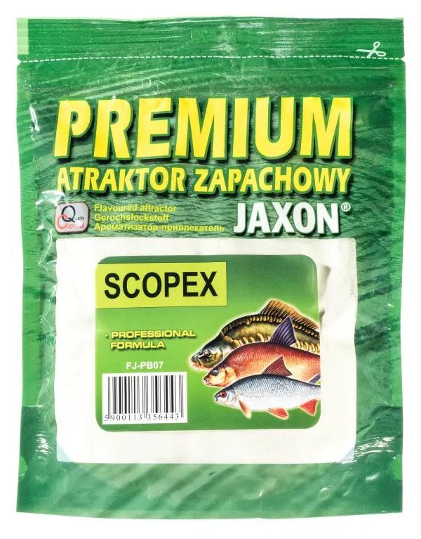 SNECI - Horgász webshop és horgászbolt - JAXON ATTRACTANT-SCOPEX 250g