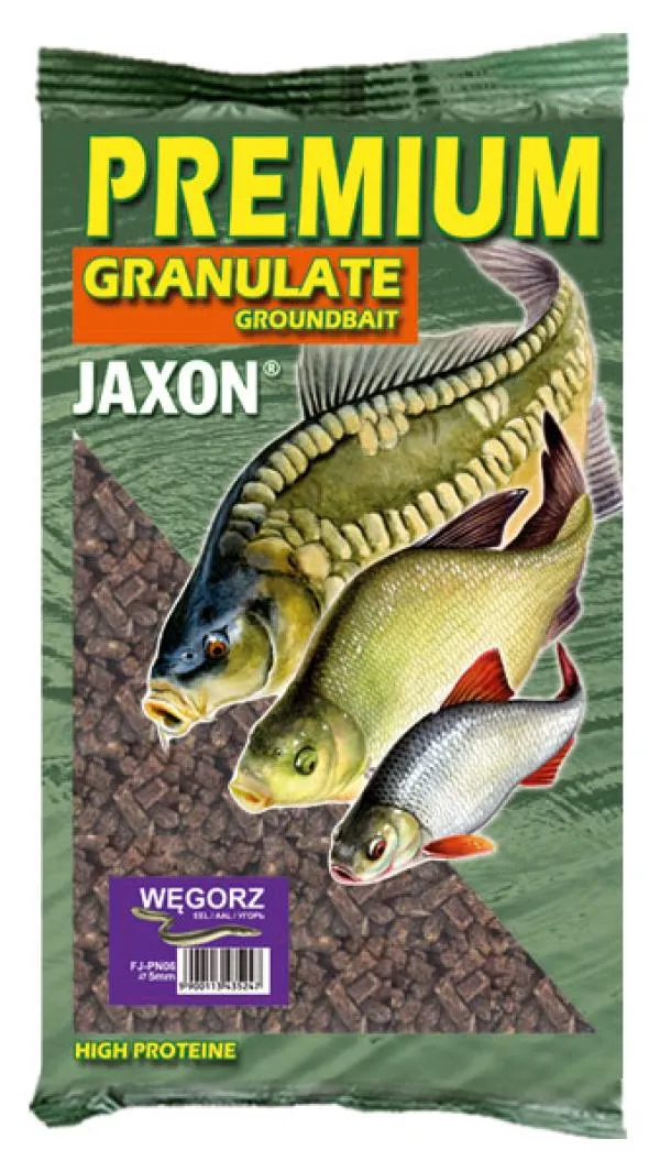SNECI - Horgász webshop és horgászbolt - JAXON EEL GRANULATE 1kg 5mm