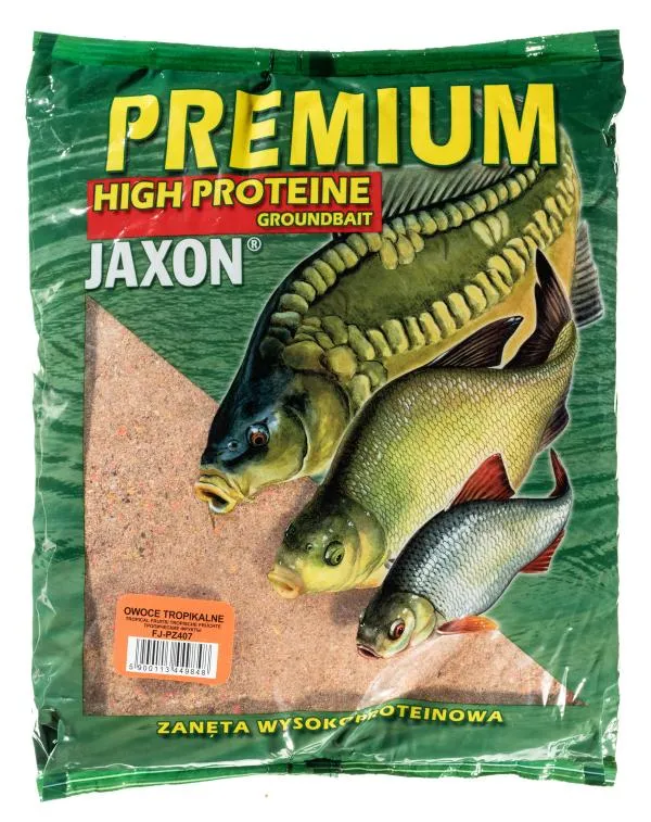 SNECI - Horgász webshop és horgászbolt - JAXON HIGHPROTEINE GROUNDBAIT - TROPICAL FRUITS 2,5kg