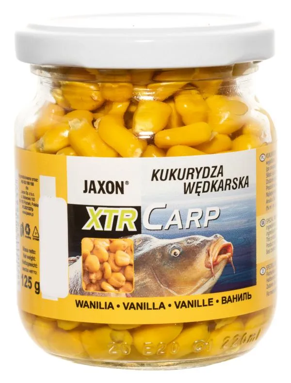 SNECI - Horgász webshop és horgászbolt - JAXON CORN-VANILLA 125g vaníliás kukorica