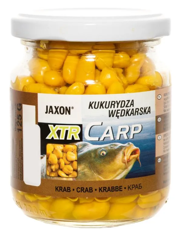 SNECI - Horgász webshop és horgászbolt - JAXON CORN-CRAB 125g rák ízű kukorica