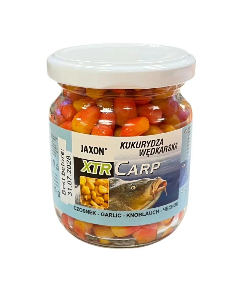 SNECI - Horgász webshop és horgászbolt - JAXON CORN GARLIC 125g fokhagymás kukorica