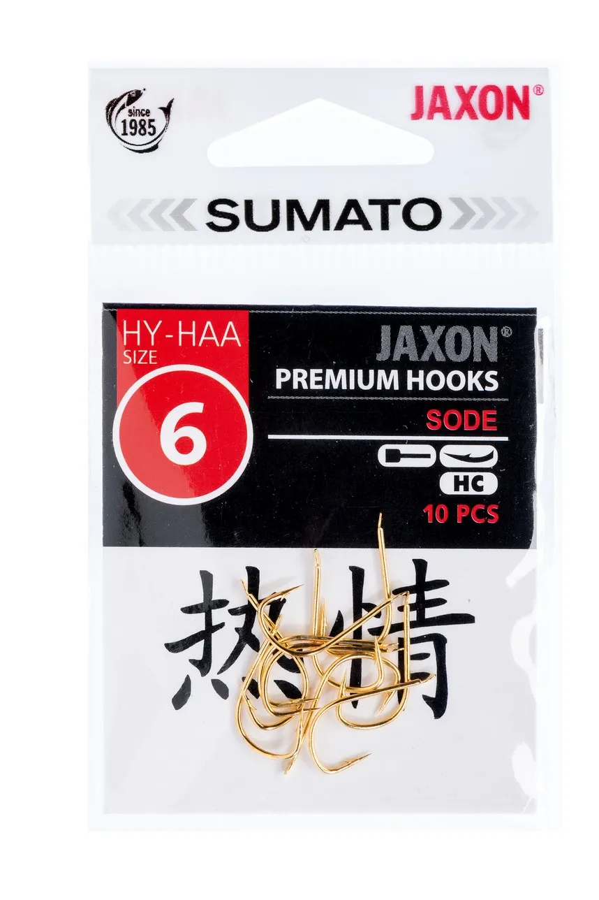 SNECI - Horgász webshop és horgászbolt - JAXON SUMATO HOOKS  SODE 12 Gold