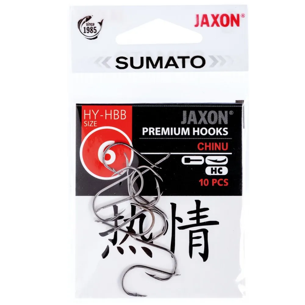 SNECI - Horgász webshop és horgászbolt - JAXON SUMATO HOOKS  CHINU 6 Gun Black