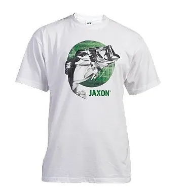 SNECI - Horgász webshop és horgászbolt - JAXON T-SHIRT WHITE W/FISH XL póló