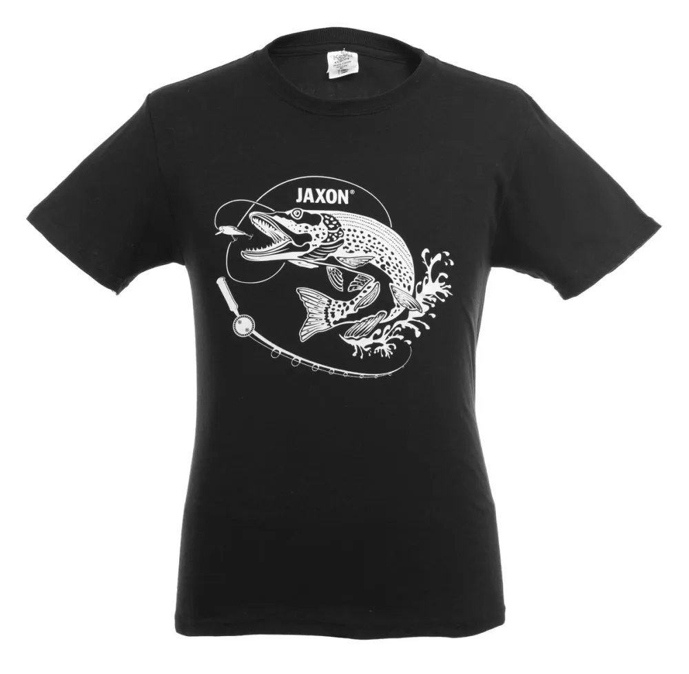 SNECI - Horgász webshop és horgászbolt - JAXON T-SHIRT BLACK - PIKE XL póló