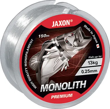 SNECI - Horgász webshop és horgászbolt - JAXON MONOLITH PREMIUM LINE 0,25mm 25m