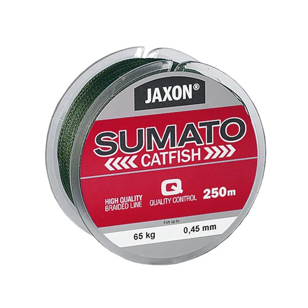 SNECI - Horgász webshop és horgászbolt - JAXON SUMATO CATFISH BRAIDED LINE 0,36mm 250m