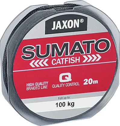 SNECI - Horgász webshop és horgászbolt - JAXON SUMATO CATFISH LEADER BRAIDED LINE 60kg 20m