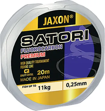 SNECI - Horgász webshop és horgászbolt - JAXON SATORI FLUOROCARBON PREMIUM LINE 0,10mm 20m
