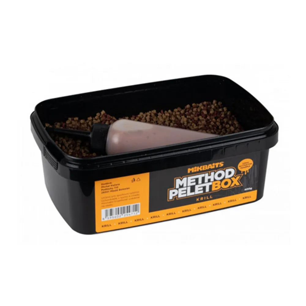 SNECI - Horgász webshop és horgászbolt - Method PelLet Box – Krill 400g + Activator 120ml