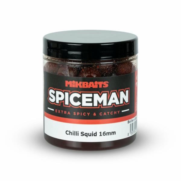 SNECI - Horgász webshop és horgászbolt - Spiceman Chilli Squid BOJLI IN DIP –20mm