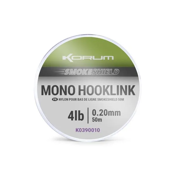 SNECI - Horgász webshop és horgászbolt - Smokeshield Mono Hooklink - 4Lb/0.20Mm