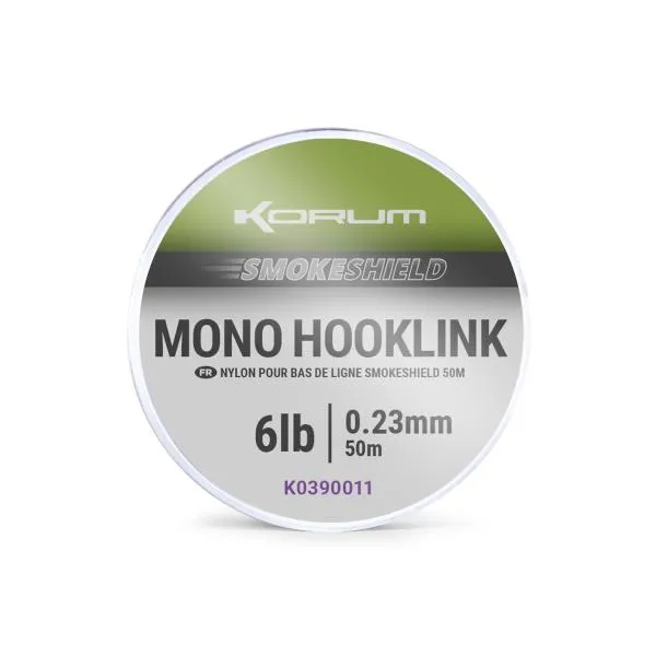 SNECI - Horgász webshop és horgászbolt - Smokeshield Mono Hooklink - 6Lb/0.23Mm