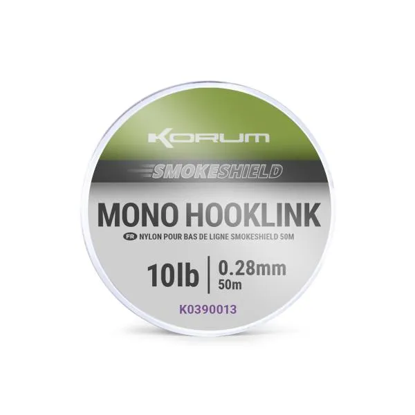 SNECI - Horgász webshop és horgászbolt - Smokeshield Mono Hooklink - 10Lb/0.28Mm