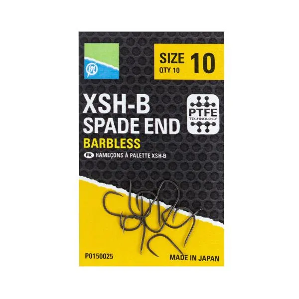 SNECI - Horgász webshop és horgászbolt - Xsh-B Hooks -  Size 10 - Spade End