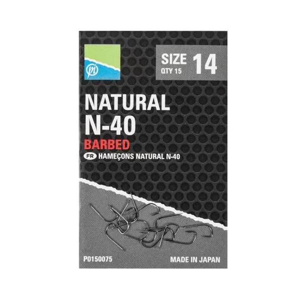 SNECI - Horgász webshop és horgászbolt - Natural N-40 Size 20