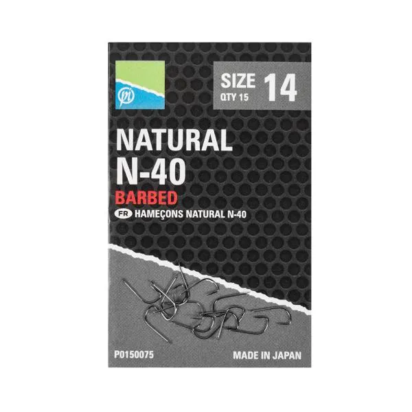 SNECI - Horgász webshop és horgászbolt - Natural N-40 Size 18