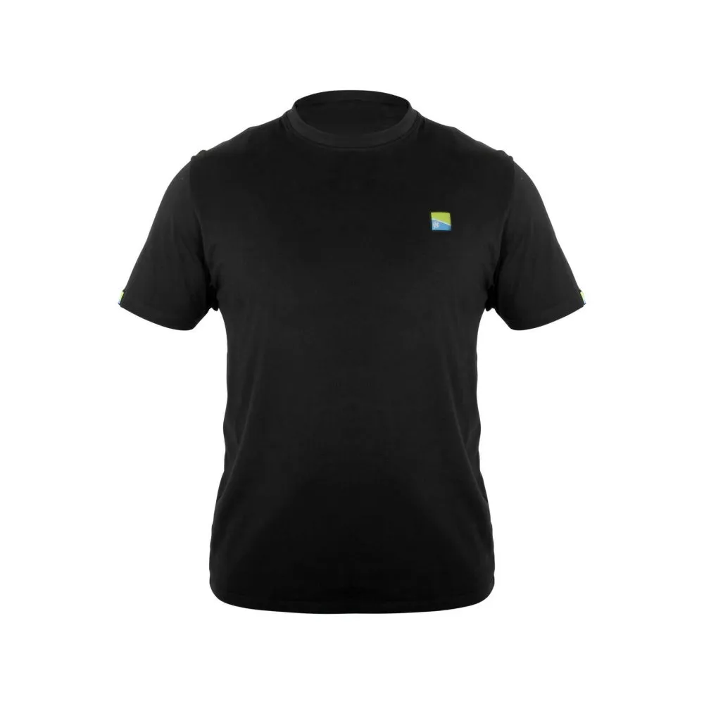 SNECI - Horgász webshop és horgászbolt - Preston Lightweight Black T-Shirt - Small fekete póló