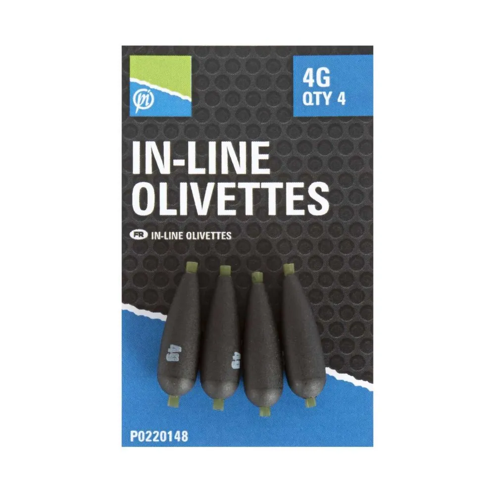 SNECI - Horgász webshop és horgászbolt - Inline Olivettes 0.4g