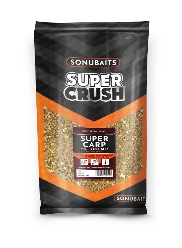 SNECI - Horgász webshop és horgászbolt - Super Carp Method Mix Supercrush - 2Kg