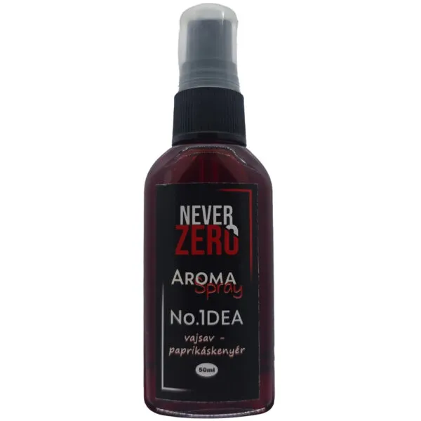 SNECI - Horgász webshop és horgászbolt - NEVER ZERO No1.dea (paprikáskenyérvajsav) Aroma spray