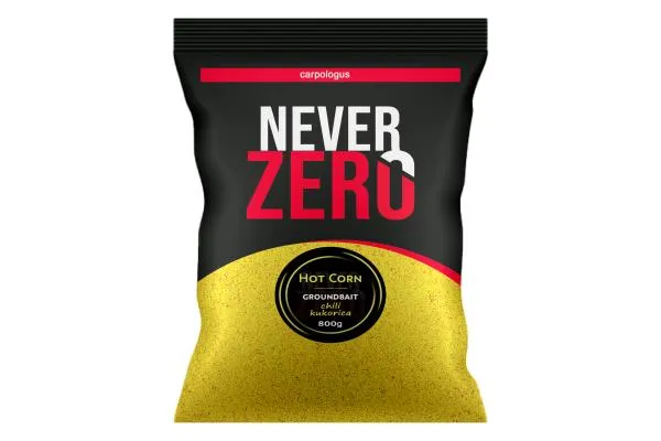SNECI - Horgász webshop és horgászbolt - NEVER ZERO Hot Corn (chili-kukorica) Etetőanyag