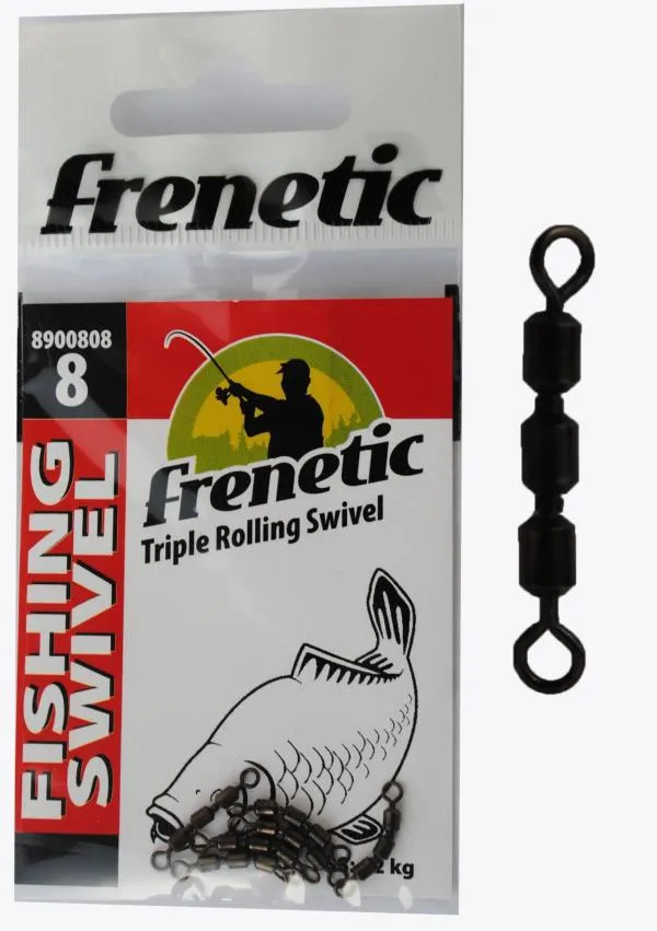 SNECI - Horgász webshop és horgászbolt - Frenetic Triple rolling swivel 8