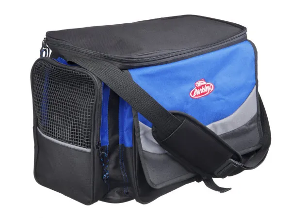 SNECI - Horgász webshop és horgászbolt - BERKLEY System Bag XL Blue-Grey-Black 4 boxes