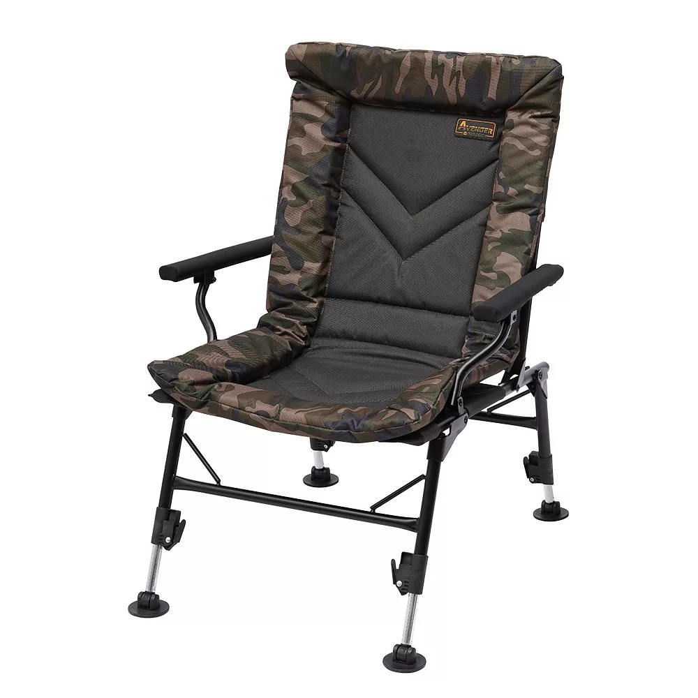 Prologic avenger comfort camo chair w/armrests -and- covers horgászszék