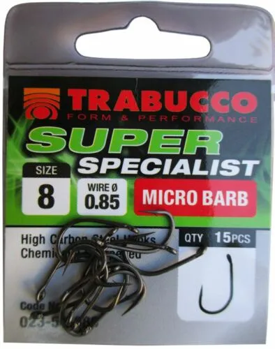 SNECI - Horgász webshop és horgászbolt - Trabucco Super Specialist 6 horog 15 db/csg