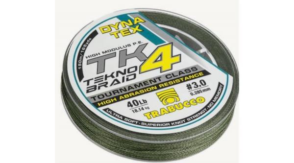 SNECI - Horgász webshop és horgászbolt - Trabucco DynaTex TK4 Tekno Braid MG 150m 0,1mm (#0.4) 10lbs, fonottzsinór