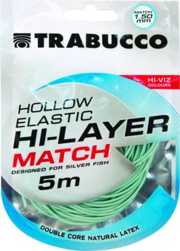 SNECI - Horgász webshop és horgászbolt - Trabucco Hi-Layer Hollow Elastic Match rakós csőgumi 1,5mm 5m