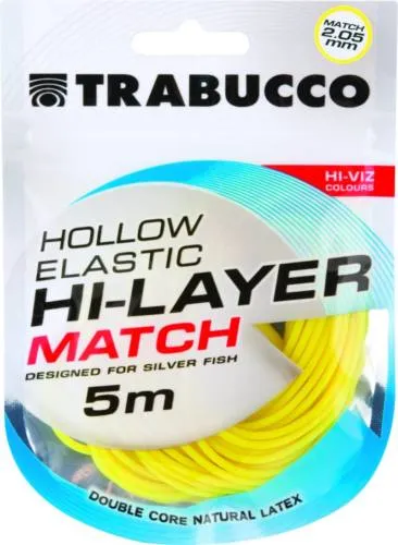 SNECI - Horgász webshop és horgászbolt - Trabucco Hi-Layer Hollow Elastic Match rakós csőgumi 2,05mm 5m
