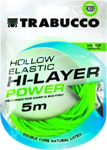 SNECI - Horgász webshop és horgászbolt - Trabucco Hi-Layer Hollow Elastic Power rakós csőgumi 2,1mm 5m