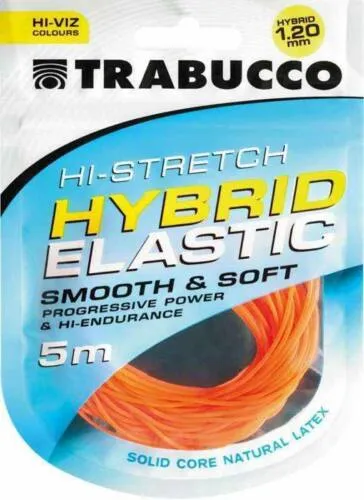 SNECI - Horgász webshop és horgászbolt - Trabucco HI-Stretch Hybrid Elastic 1,2 mm 5 m rakós gumi