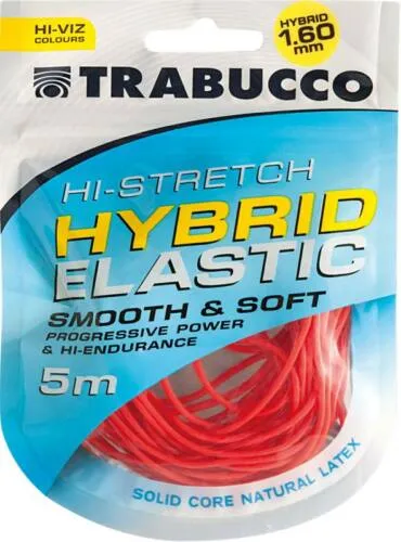 SNECI - Horgász webshop és horgászbolt - Trabucco HI-Stretch Hybrid Elastic 1,6 mm 5 m rakós gumi