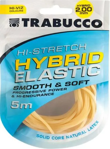 SNECI - Horgász webshop és horgászbolt - Trabucco HI-Stretch Hybrid Elastic 2,0 mm 5 m rakós gumi