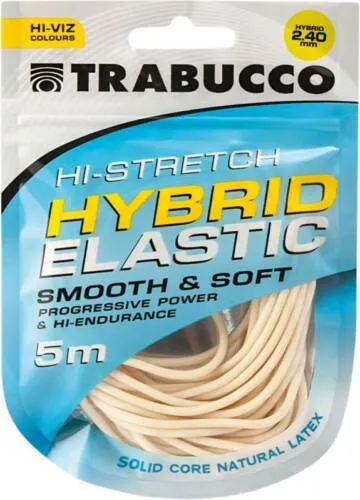 SNECI - Horgász webshop és horgászbolt - Trabucco HI-Stretch Hybrid Elastic 2,4 mm 5 m rakós gumi