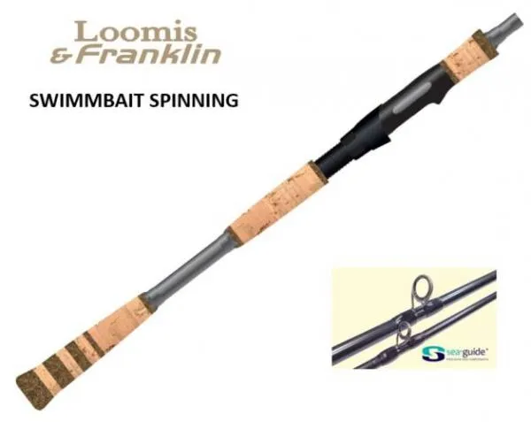 SNECI - Horgász webshop és horgászbolt - LOOMIS AND FRANKLIN SWIMBAIT SPINNING - IM7 SB692SHMF 160 cm pergető horgászbot