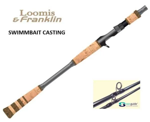 SNECI - Horgász webshop és horgászbolt - LOOMIS AND FRANKLIN SWIMBAIT CASTING- IM7 SB692CHMF 200 cm pergető horgászbot