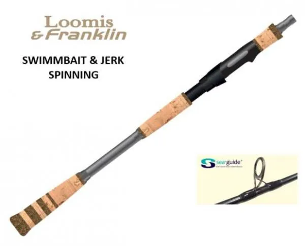 SNECI - Horgász webshop és horgászbolt - LOOMIS AND FRANKLIN SWIMBAIT & JERK SPINNING- IM7 210 cm pergető horgászbot